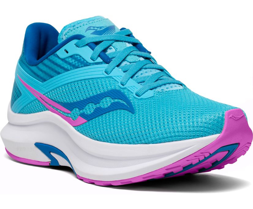 Saucony Axon Women's Running Shoes Blue | Canada 081EBCX